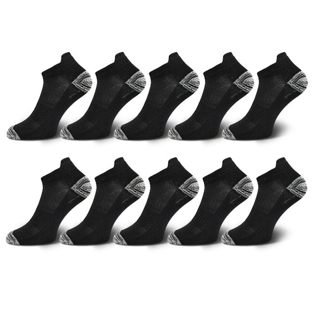 10 Pairs Cotton Sports Socks - Sports and Fitness Upgrade