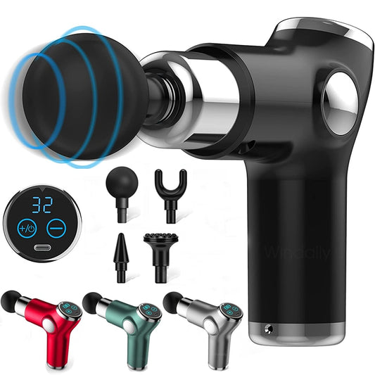 Massage Gun 32 Speed Touch Screen - Sports and Fitness Upgrade